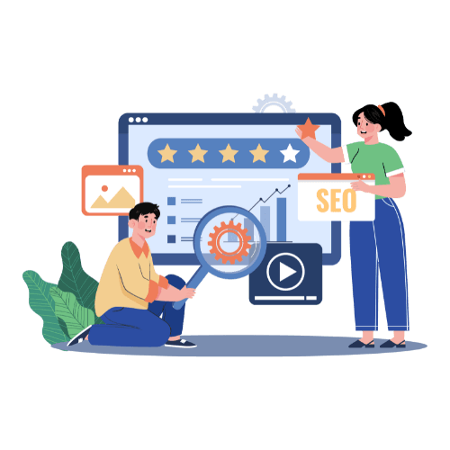 SEO Marketing Illustration